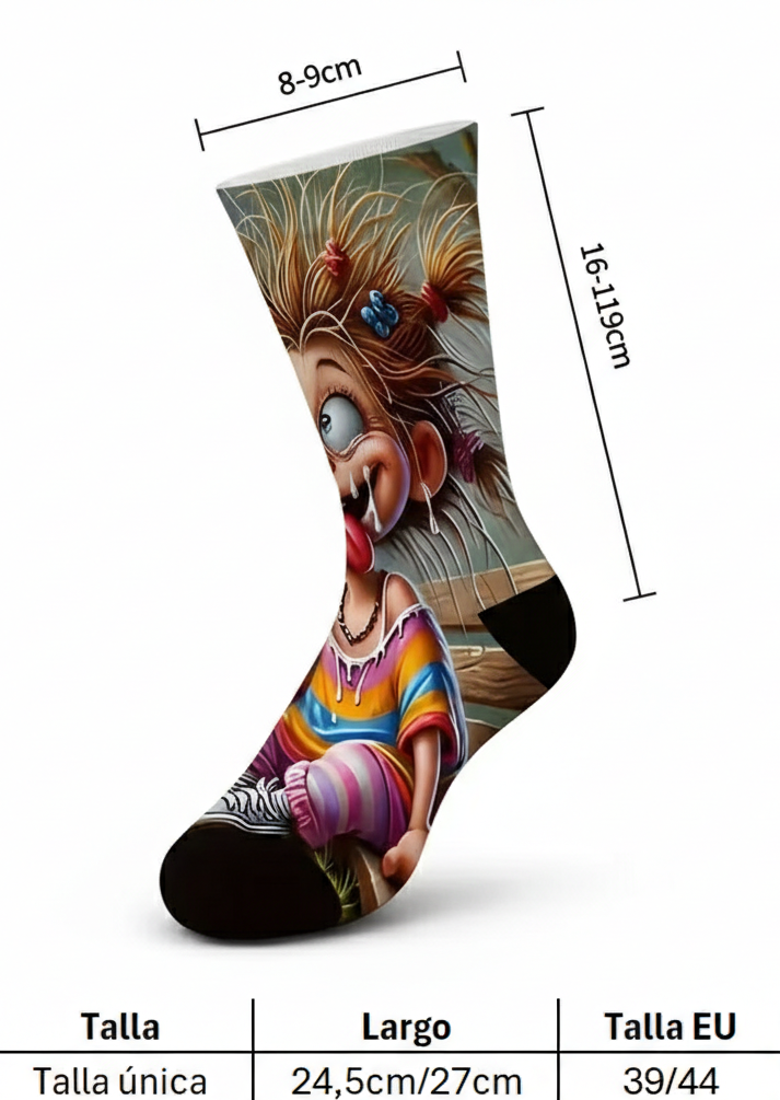 Calcetines divertidos - Locura a tus Pies