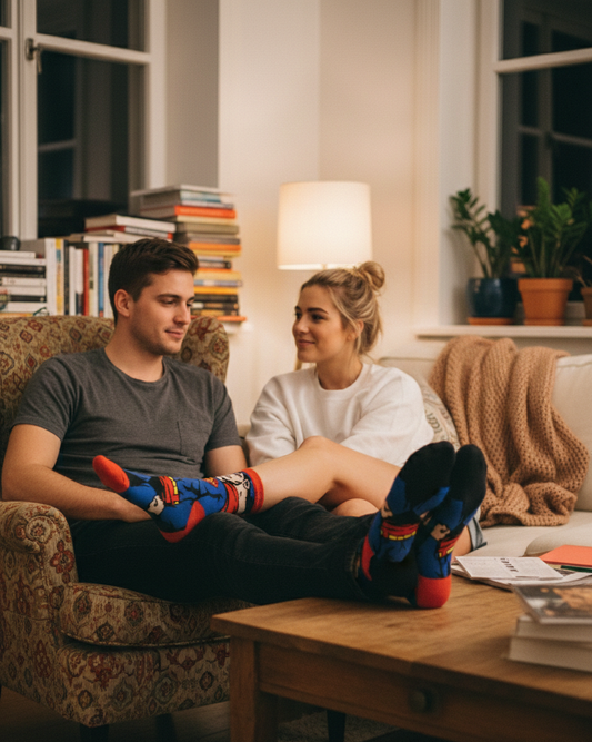 Calcetines divertidos Superman - Marikuki