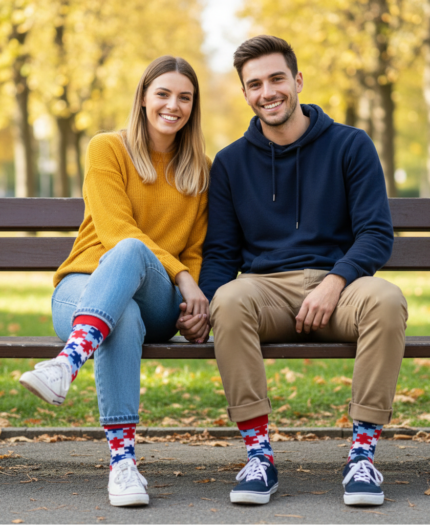 Calcetines divertidos Puzzle