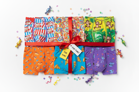 Bóxers divertidos Kinder, Chupa Chups y mono – regalo original para hombre Marikuki