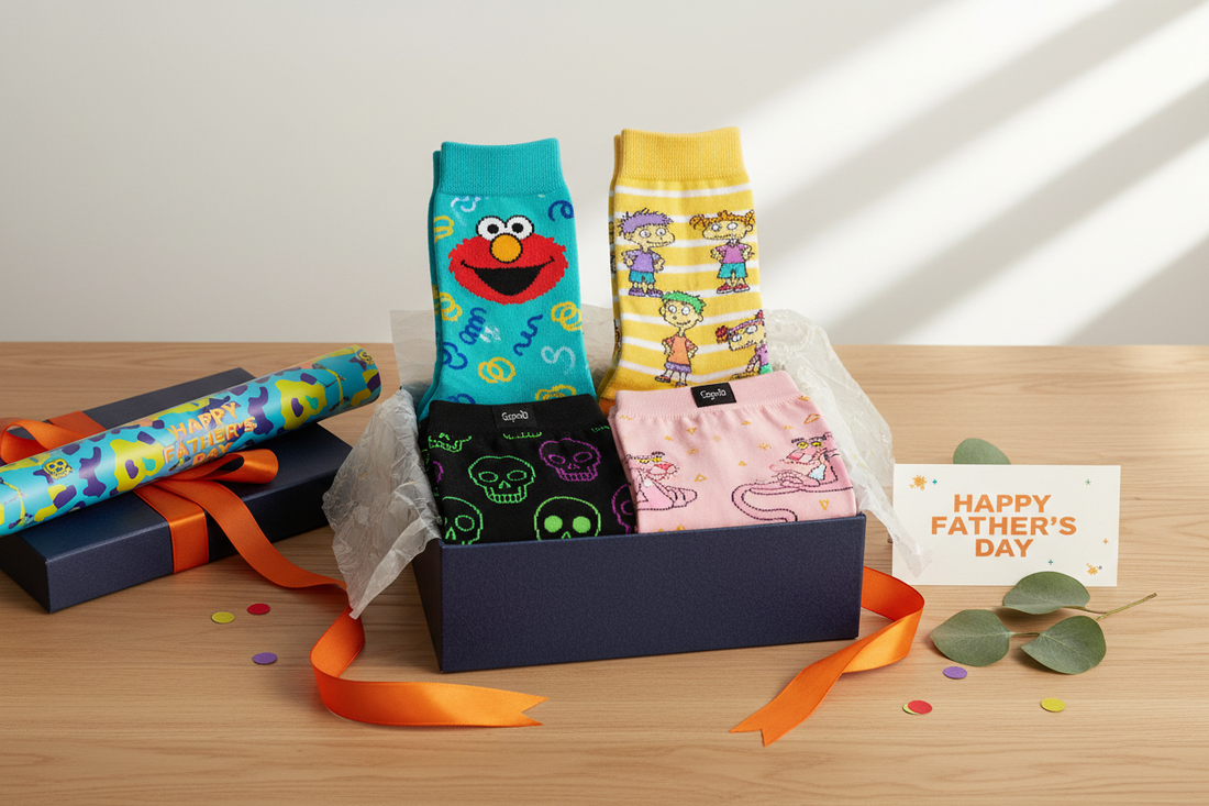 Guía de Regalo para el Día del Padre: Calcetines y Boxers que le Harán Reír (y Lucir con Estilo)