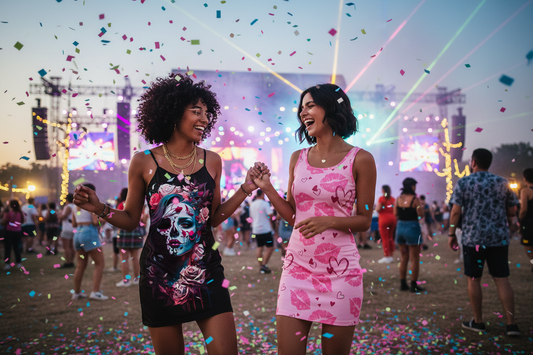 Looks para festivales de verano: cómo brillar (literalmente) en cada concierto 🎪✨