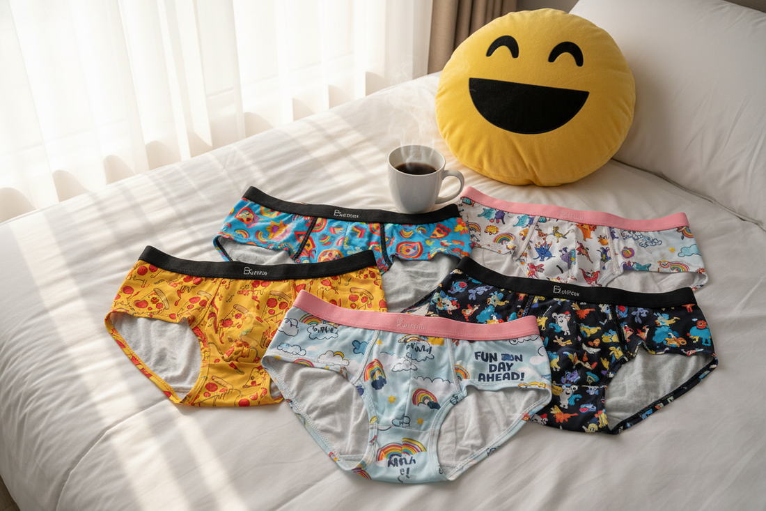 Ropa interior divertida: Por qué la comodidad y el humor van de la mano