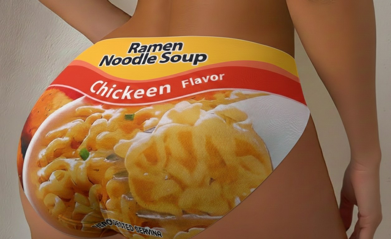 Braguitas divertidas sopa de pollo