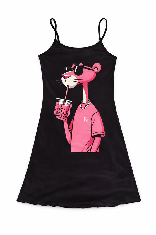 Lencero divertido - La Pantera Rosa - Negro