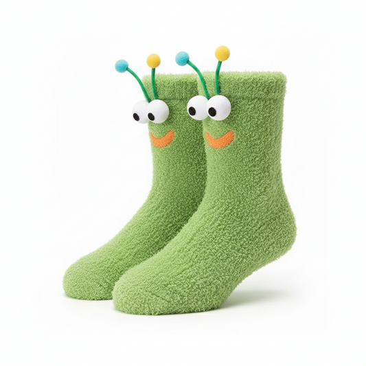 Calcetines divertidos Elmo Verde
