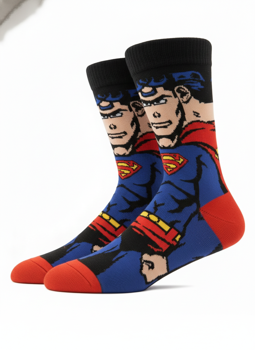Calcetines divertidos Superman - Marikuki