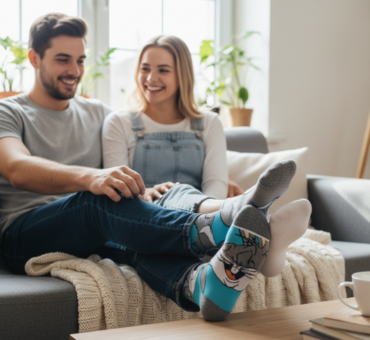 Calcetines divertido Bugs Bunny, unisex, talla única. - Marikuki