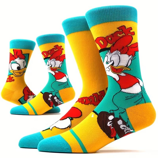 Calcetines divertido Daisy, unisex, talla única. - Marikuki