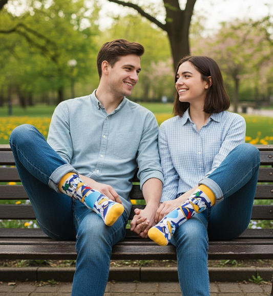 Calcetines divertido Pato Donal, unisex, talla única. - Marikuki