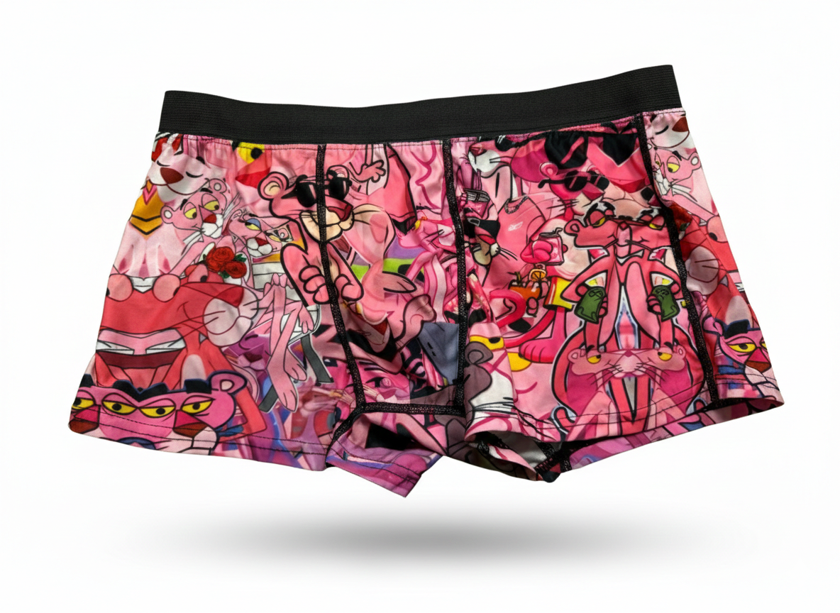 Bóxer Divertido Pantera Rosa - Ropa Interior Hombre Original
