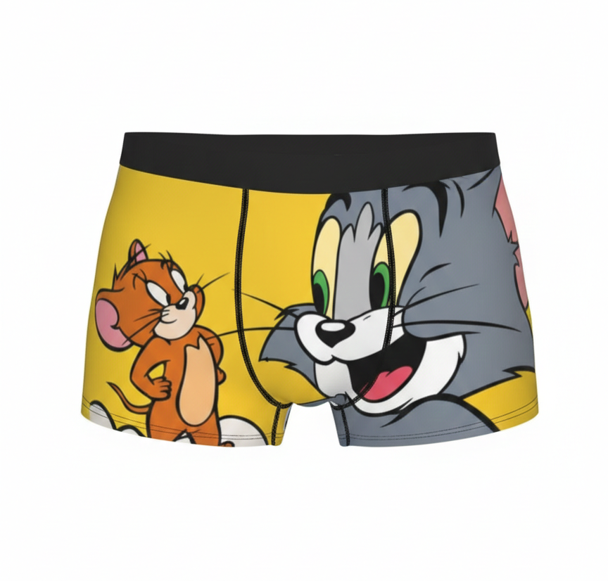 Bóxer divertido "Dúo Dinámico: Tom & Jerry" - Edición Retro Comfort