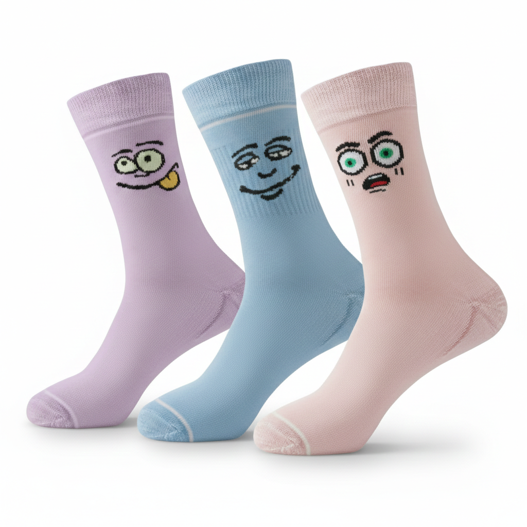 Lote 3 Calcetines Caritas Chulongas III - Marikuki