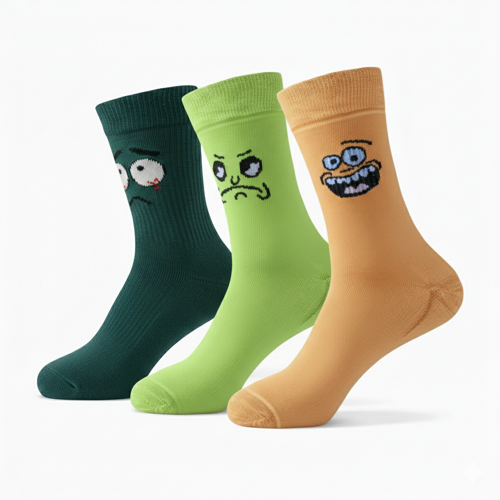 Lote 3 Calcetines Caritas Chulongas iV - Marikuki